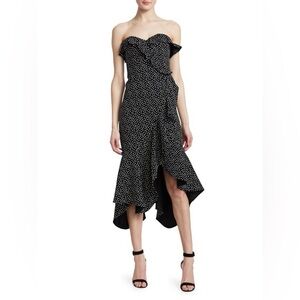 JONATHAN SIMKHAI Speckle Asymmetric Mermaid Dress